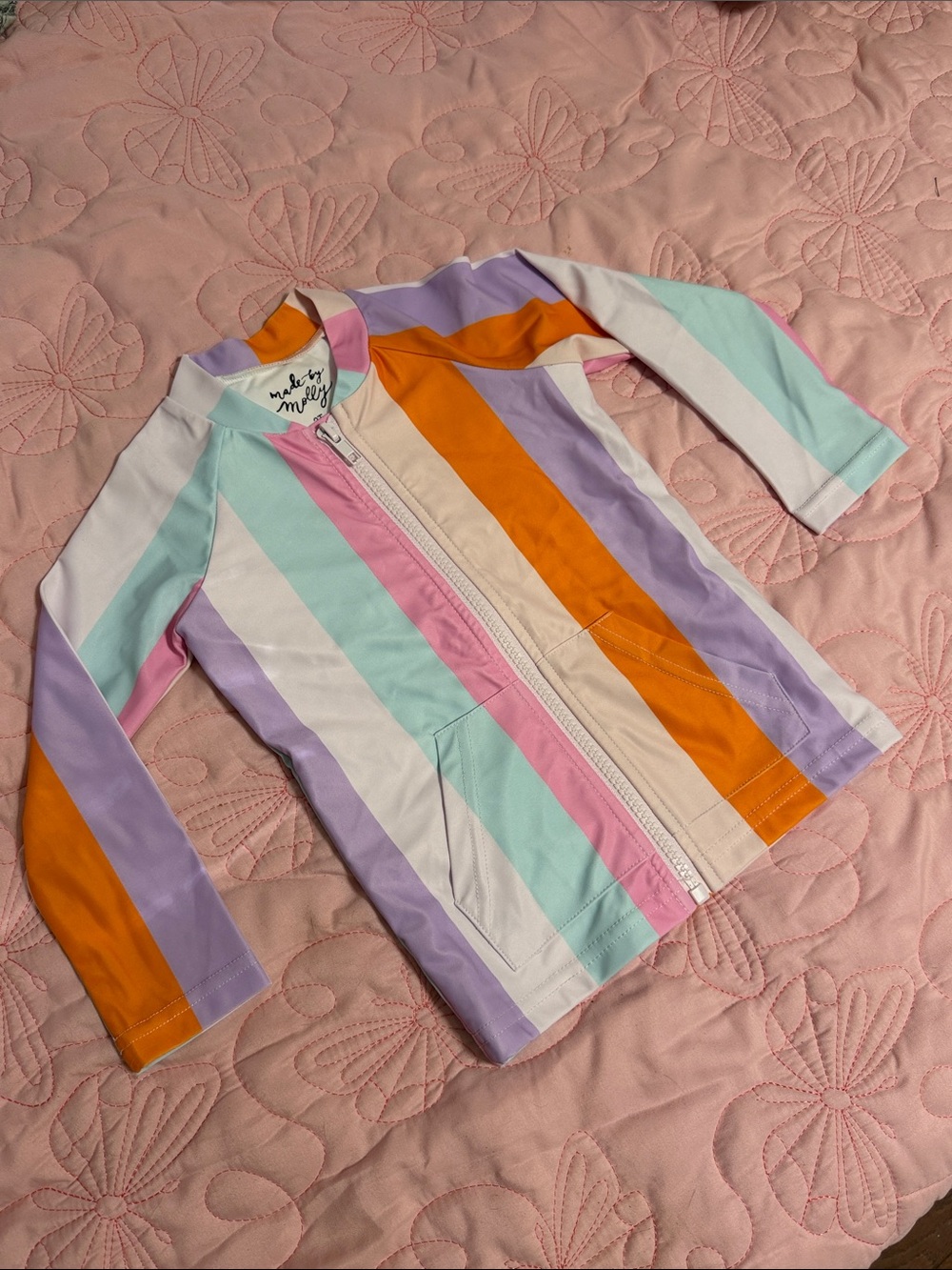 NWOT ⭐️Made by Molly Toddler Rashguard Swim Jacket